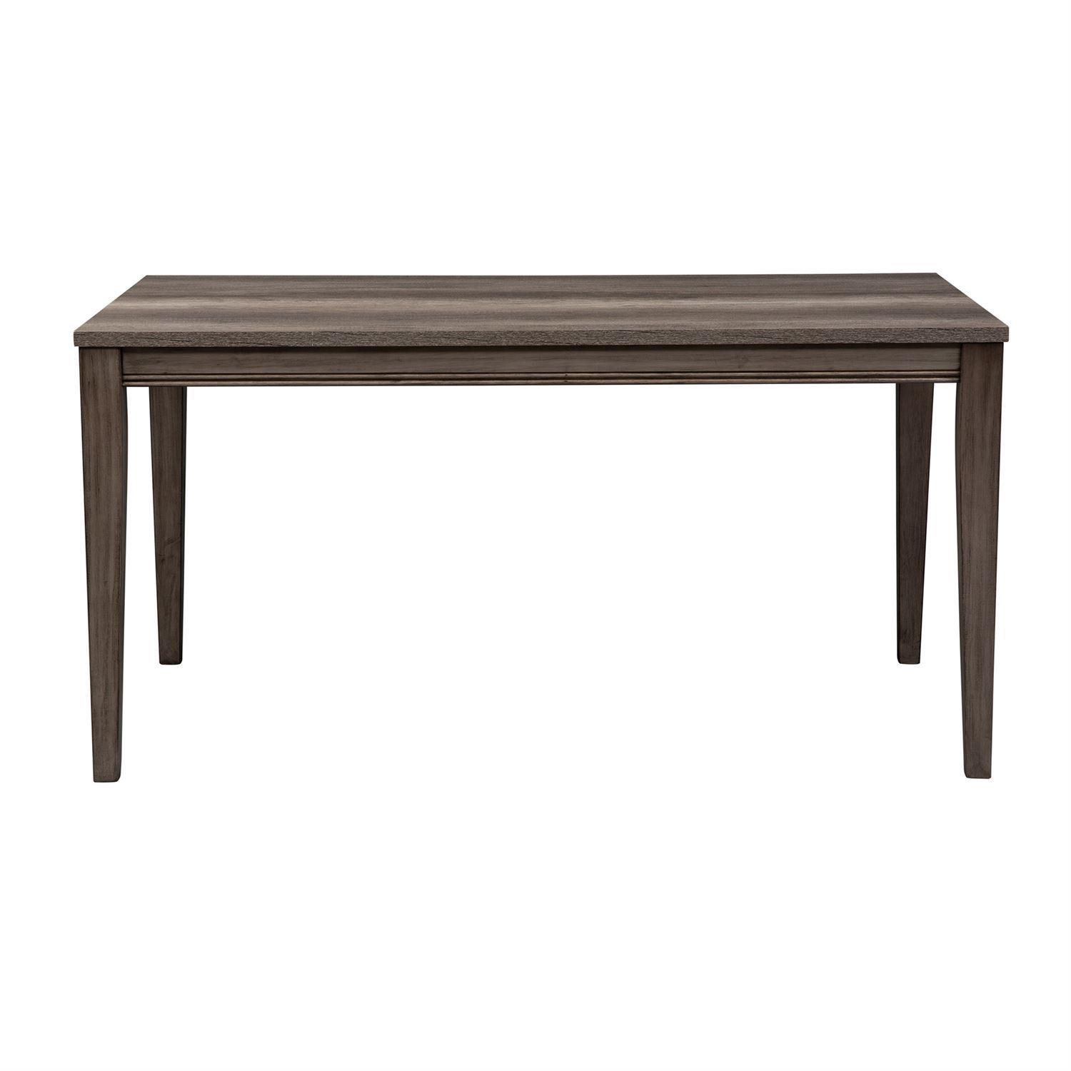 

    
Contemporary Gray Wood Dining Table Tanners Creek 686-T3660 Liberty Furniture
