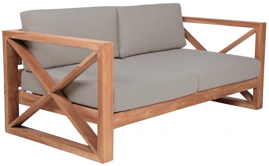 

    
 Shop  Contemporary Grey Wood Fabric Patio Sofa Set-3PCS Meridian Furniture Anguilla 352Grey-S-3PCS
