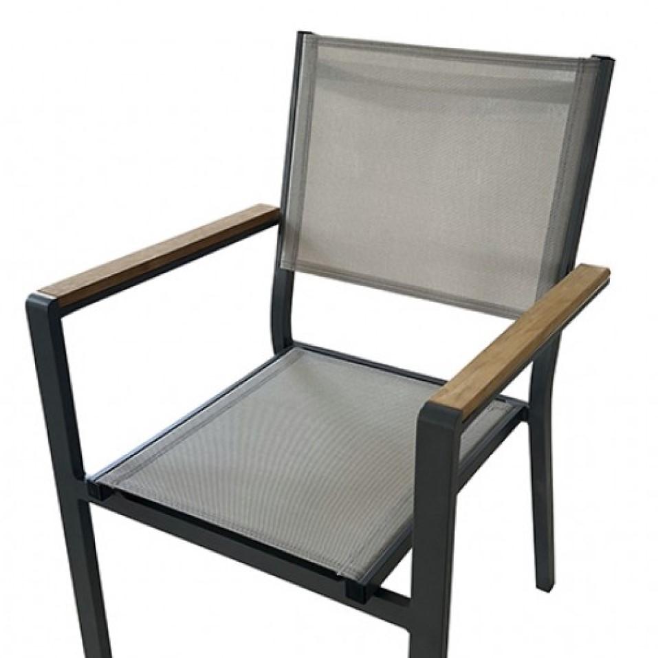 

    
Contemporary Gun Metal/Natural Teak Aluminum Outdoor Dining Chair Set 2PCS Furniture of America Mackay GM-2005-2PCS
