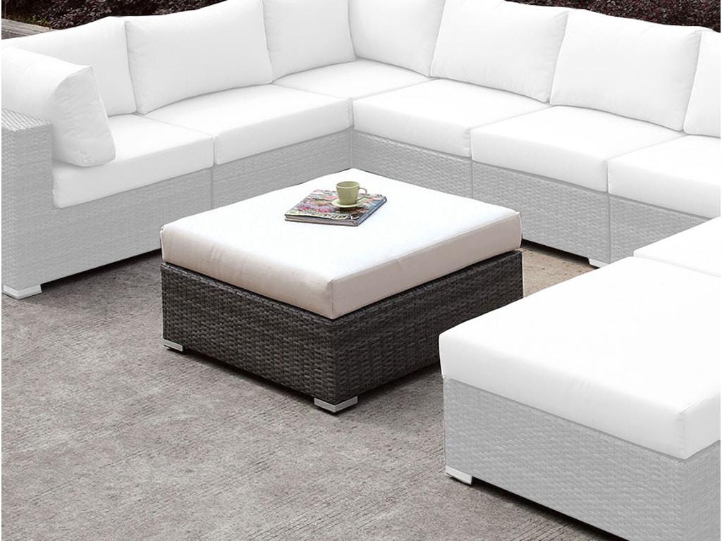 

    
Contemporary Ivory & Light Gray Wicker U-Sectional Sofa w/ Ottoman Furniture of America CM-OS2128-SET1 Somani
