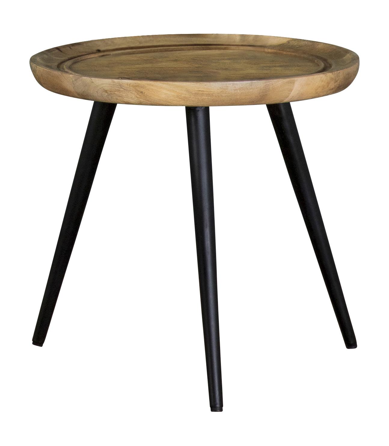 Contemporary End Table 736107 736107 in Natural 