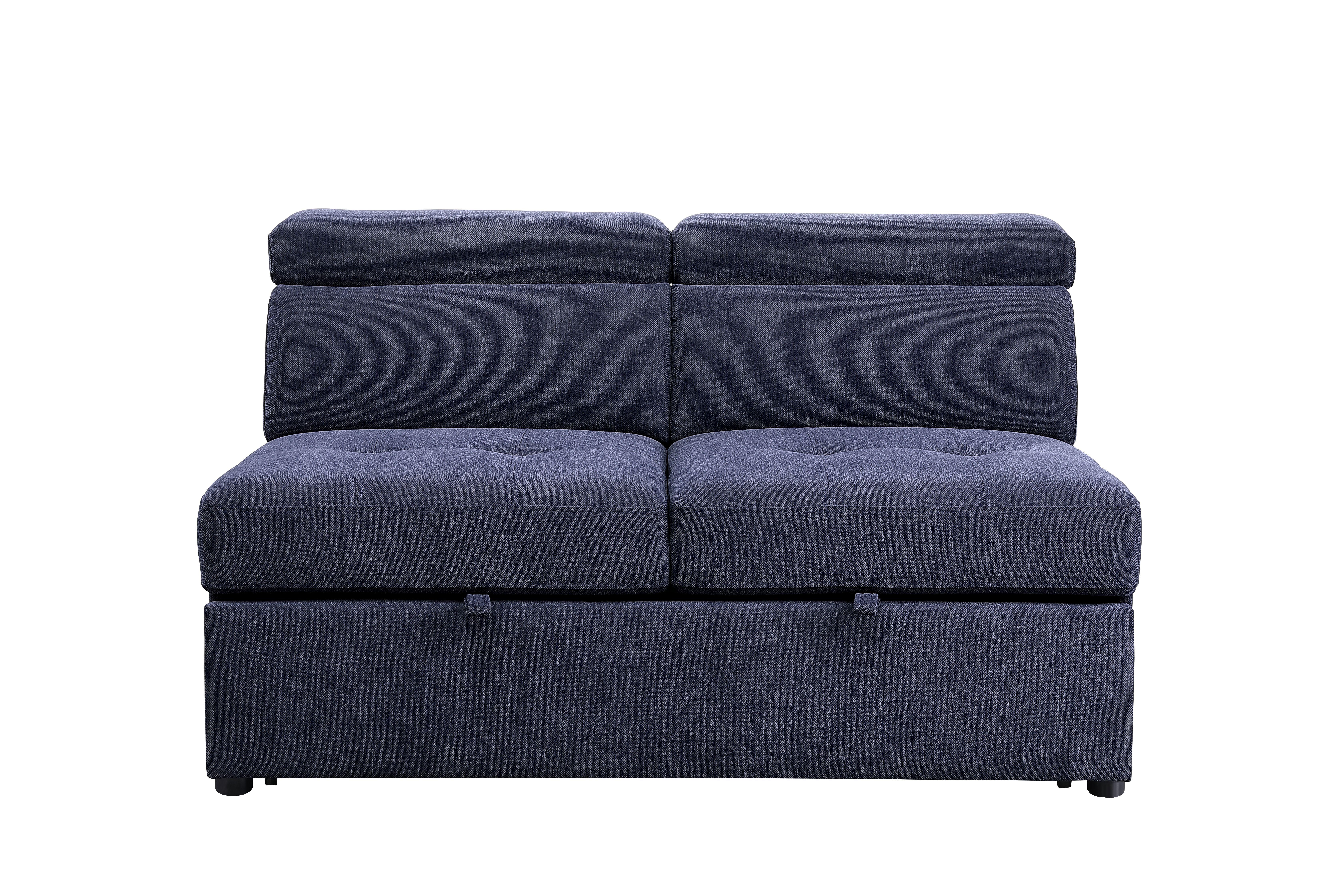 

        
Acme Furniture Nekoda Sectional Sofa W/Storage &amp; Ottoman 55520-SO-2PCS Sectional Living Room Set Navy blue Fabric 65436542639498
