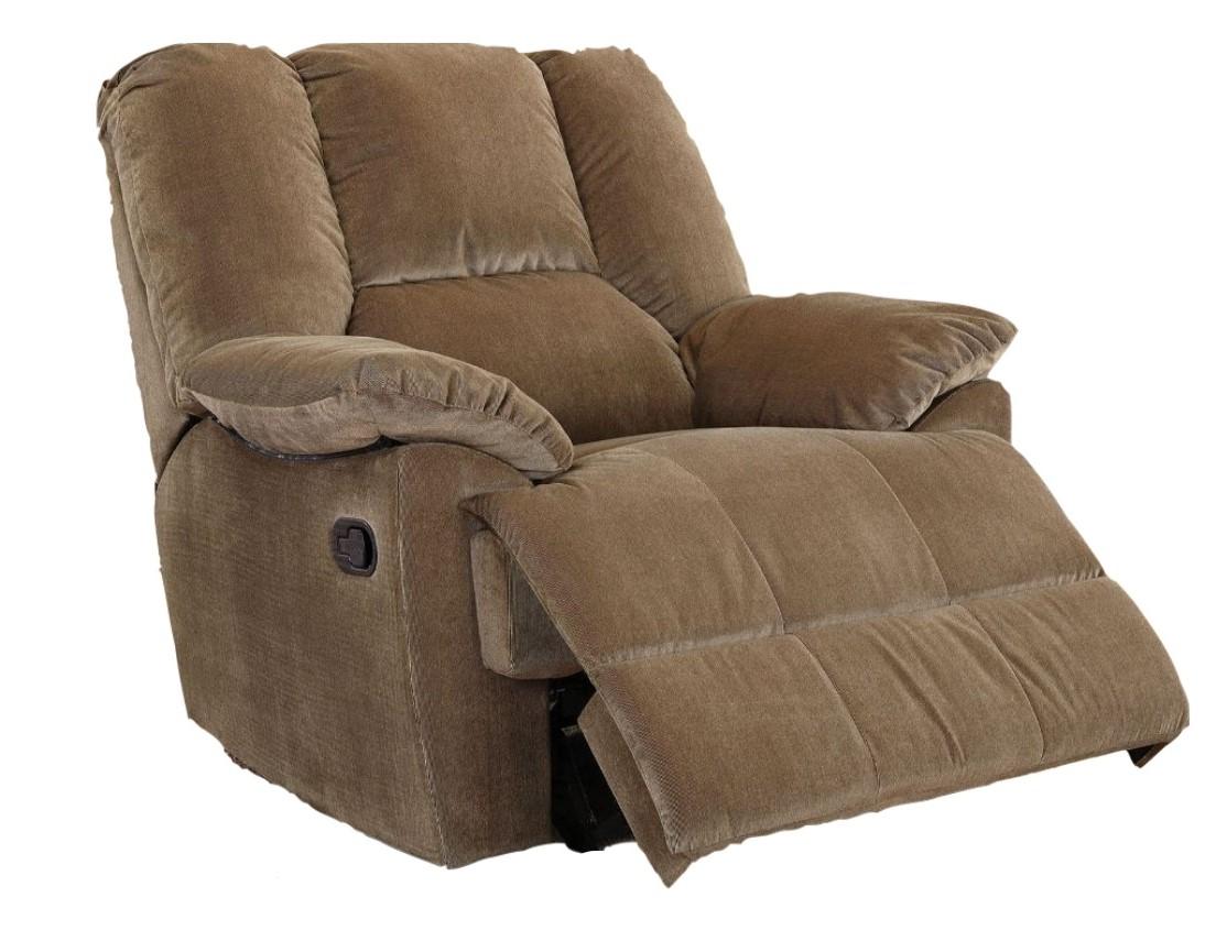 Contemporary Glider Reclining Chair Oliver 59093 in Sage 