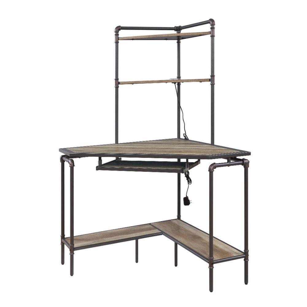 

    
Acme Furniture 92620 Desk and Chair Oak/Sand/Gray 92620-2pcs
