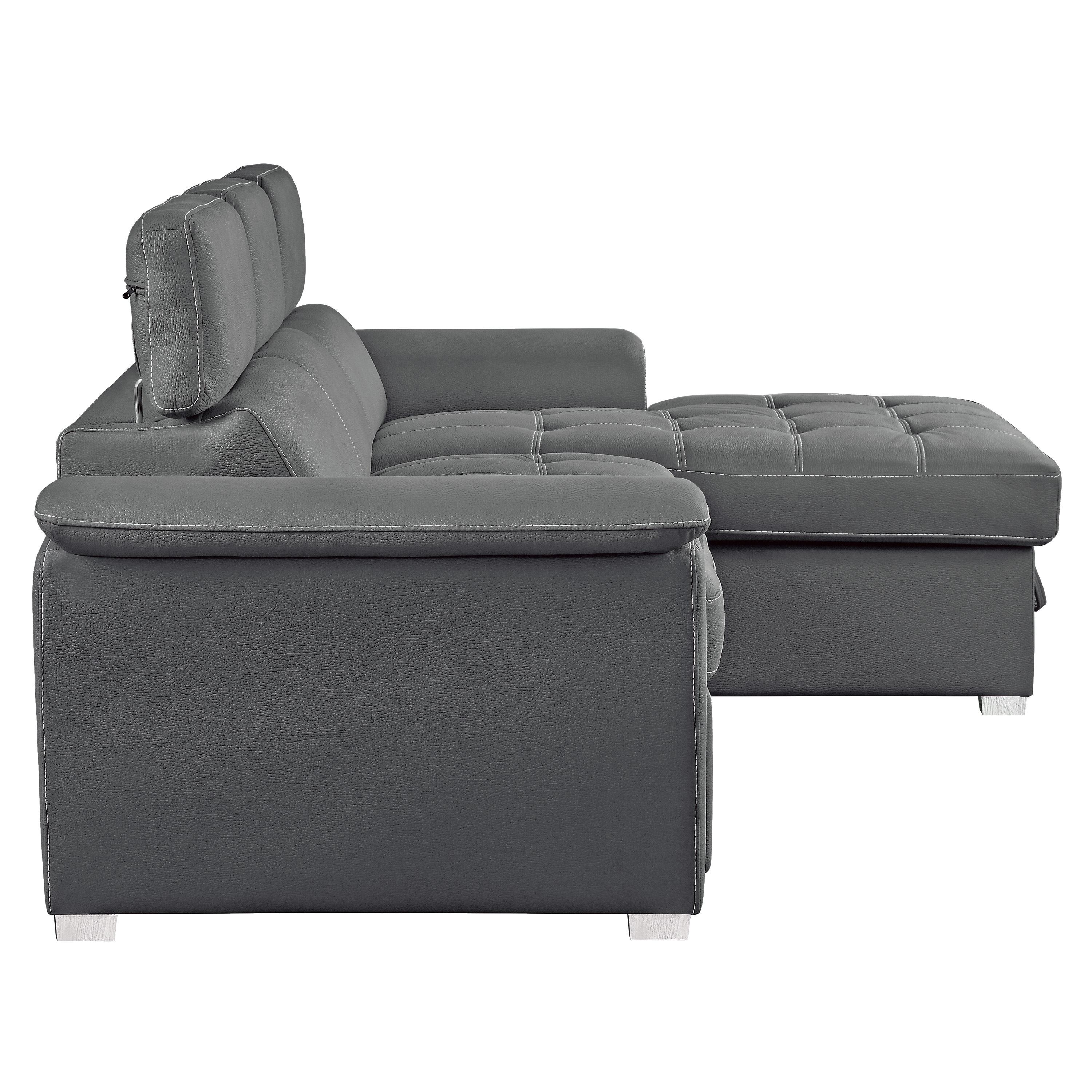 

                    
Homelegance 8228GY* Ferriday Sectional Gray Microfiber Purchase 
