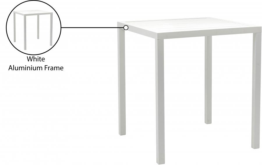 

    
21656598798798Maldives Patio Square Bar Table 345White-T Outdoor Bar Table
