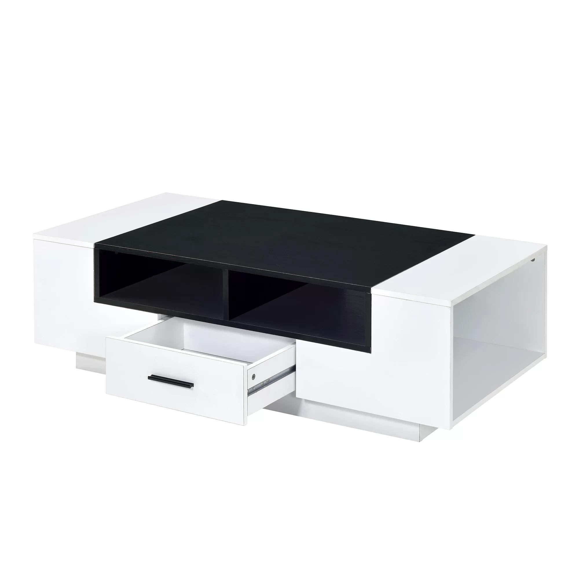 

    
Acme Furniture Armour Coffee Table White / Black 83135
