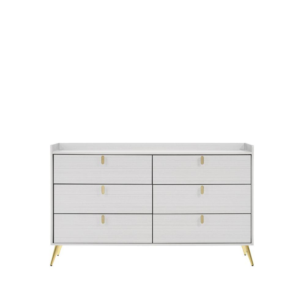 

        
Acme Furniture Zeena Dresser With Mirror BD01179-D-2PCS Dresser With Mirror White Finish  65436542384985
