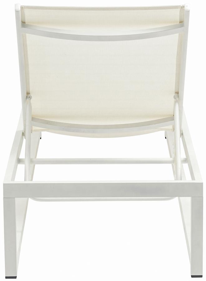

                    
Meridian Furniture Maldives Chaise Lounge 347Cream-CL Outdoor Chaise Lounger Cream/White  Purchase 
