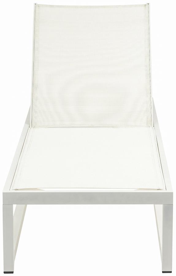 

    
347Cream-CL Contemporary White/Cream Aluminium Chaise Lounge Meridian Furniture Maldives 347Cream-CL
