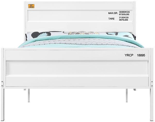 

    
Acme Furniture Cargo Full bed White 35905F
