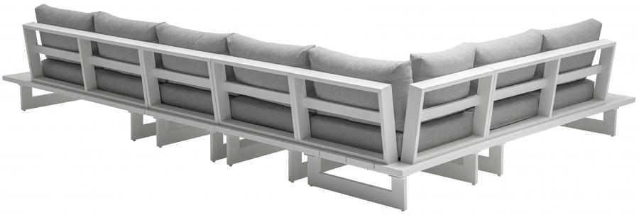 

                    
Buy Contemporary White/Light Grey Aluminium Patio Modular Sectional Sec2A Meridian Furniture Maldives 337Grey-Sec2A

