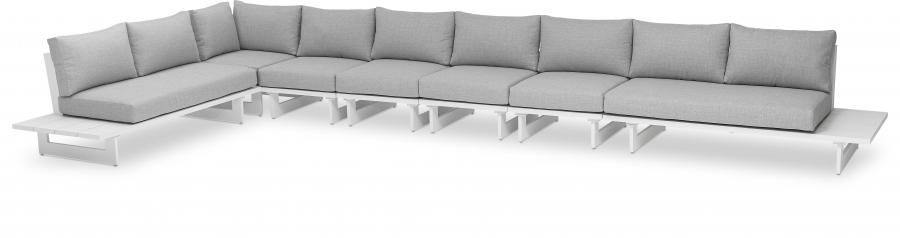 

    
337Grey-Sec4A Meridian Furniture Patio Modular Sectional
