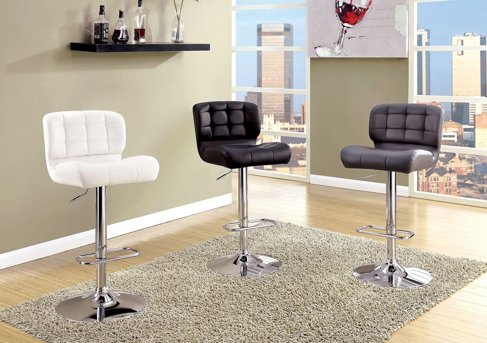 

    
Furniture of America CM-BR6152WH Kori Bar Chair White CM-BR6462GY
