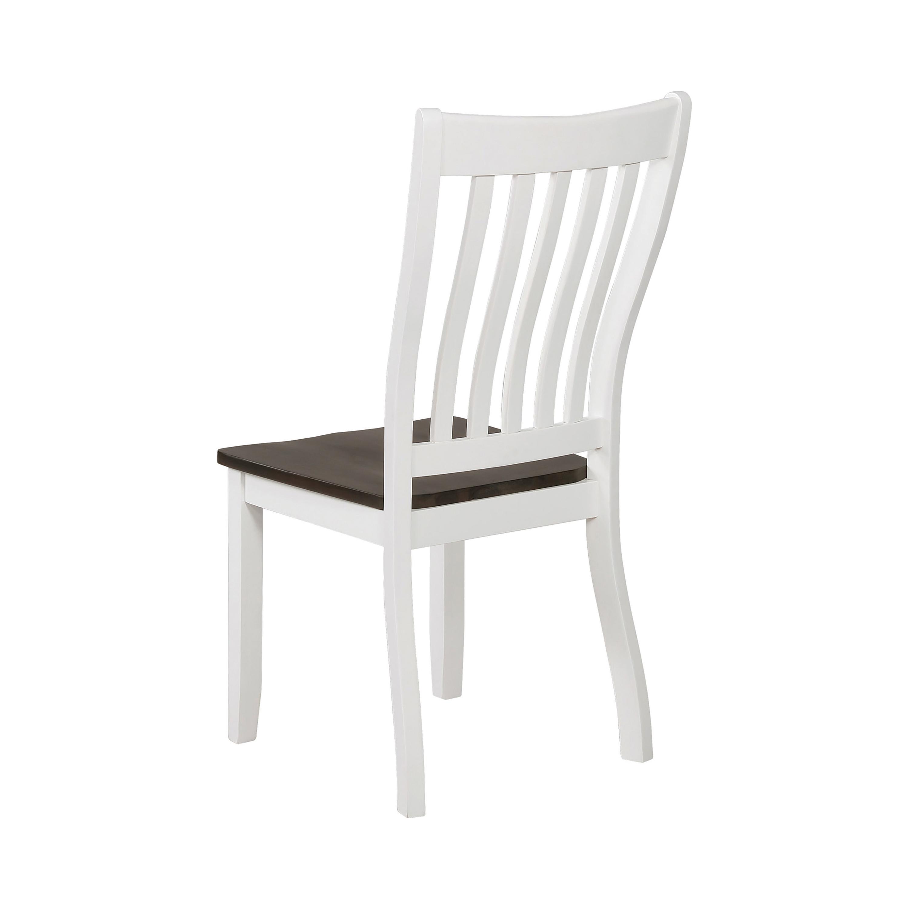 

                    
Coaster 109542 Kingman Side Chair Set Espresso/White  Purchase 
