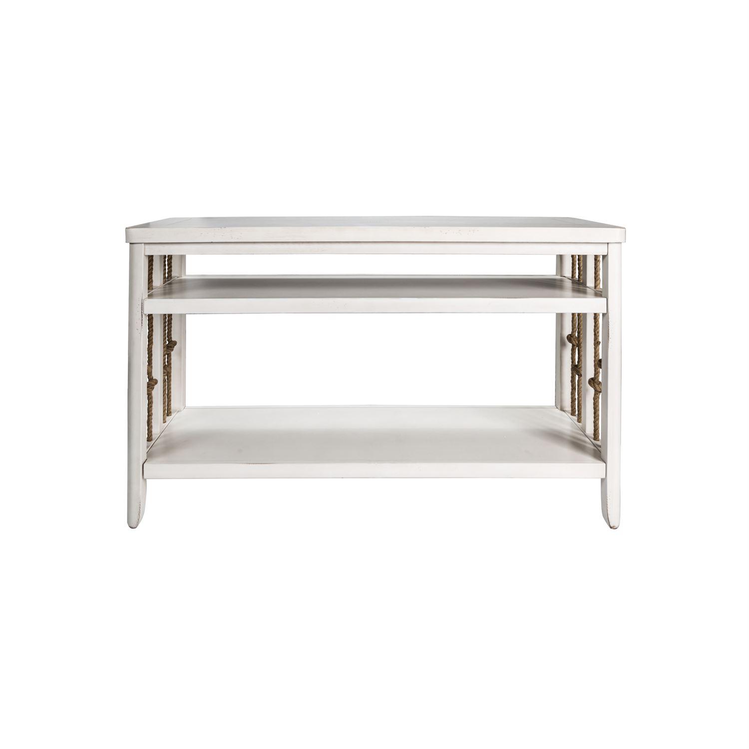 

    
Cottage White Wood Console Table Dockside II (469-OT) Liberty Furniture
