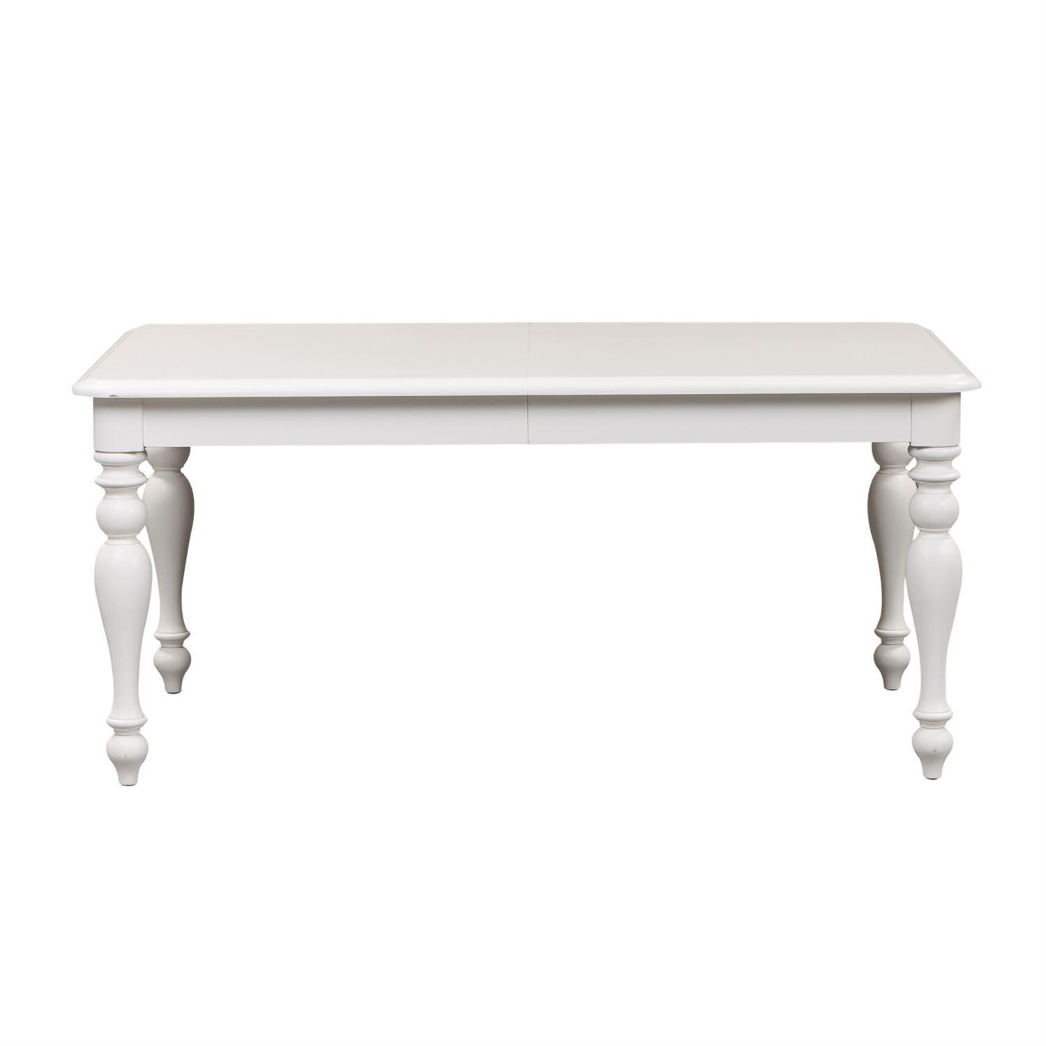 

    
Liberty Furniture Summer House  (607-CD) Dining Table Dining Table White 607-T4078
