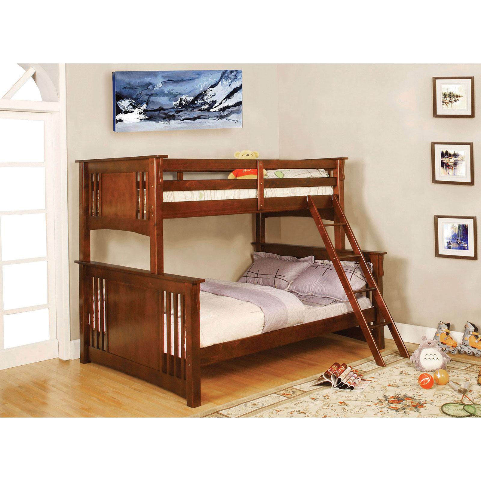 

    
Oak Twin/Full Bunk Bed SPRING CREEK CM-BK602F-OAK Foa Group Cottage
