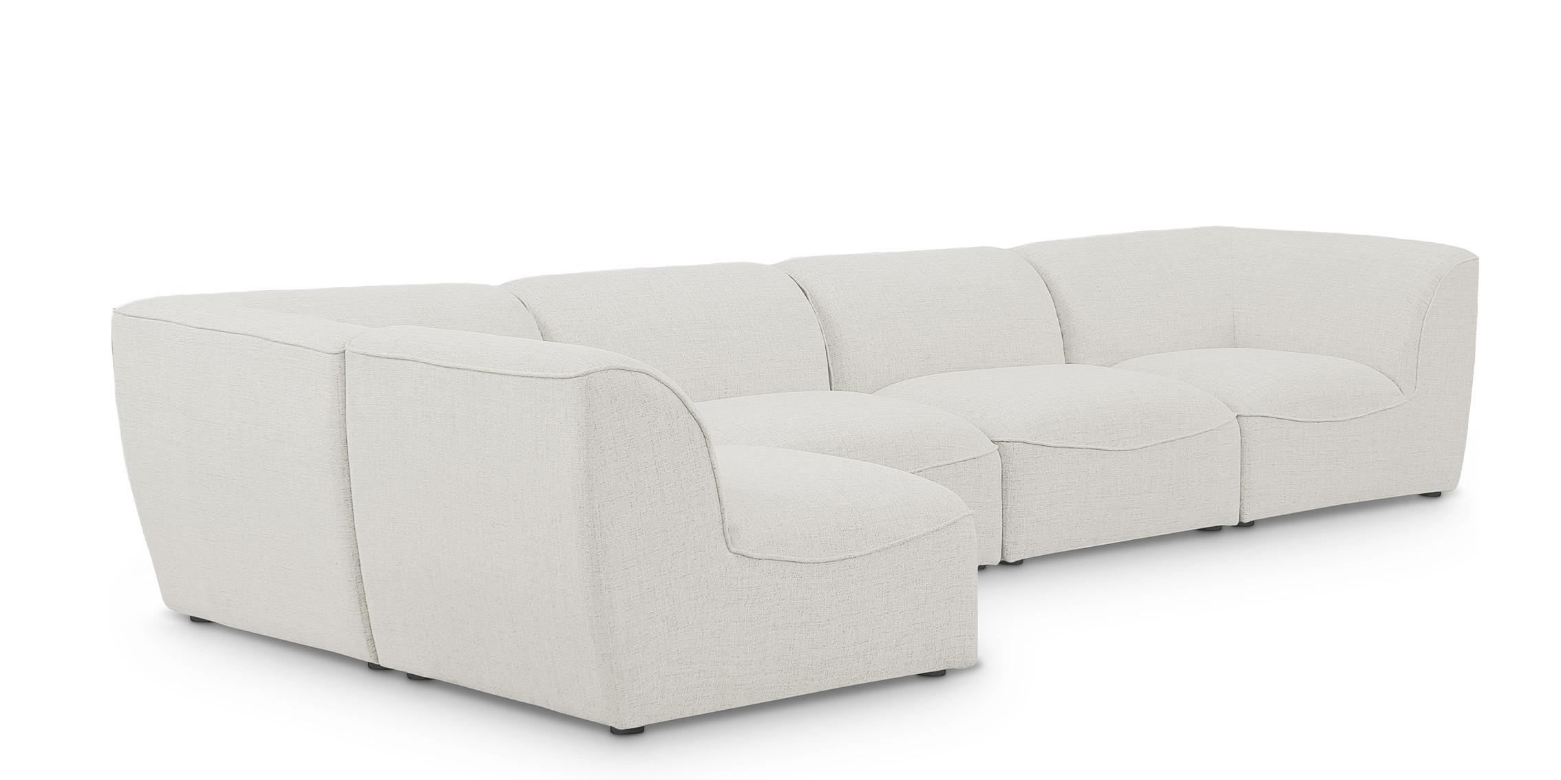 

        
Meridian Furniture MIRAMAR 683Cream-Sec5D Modular Sectional Sofa Cream Linen 094308267159

