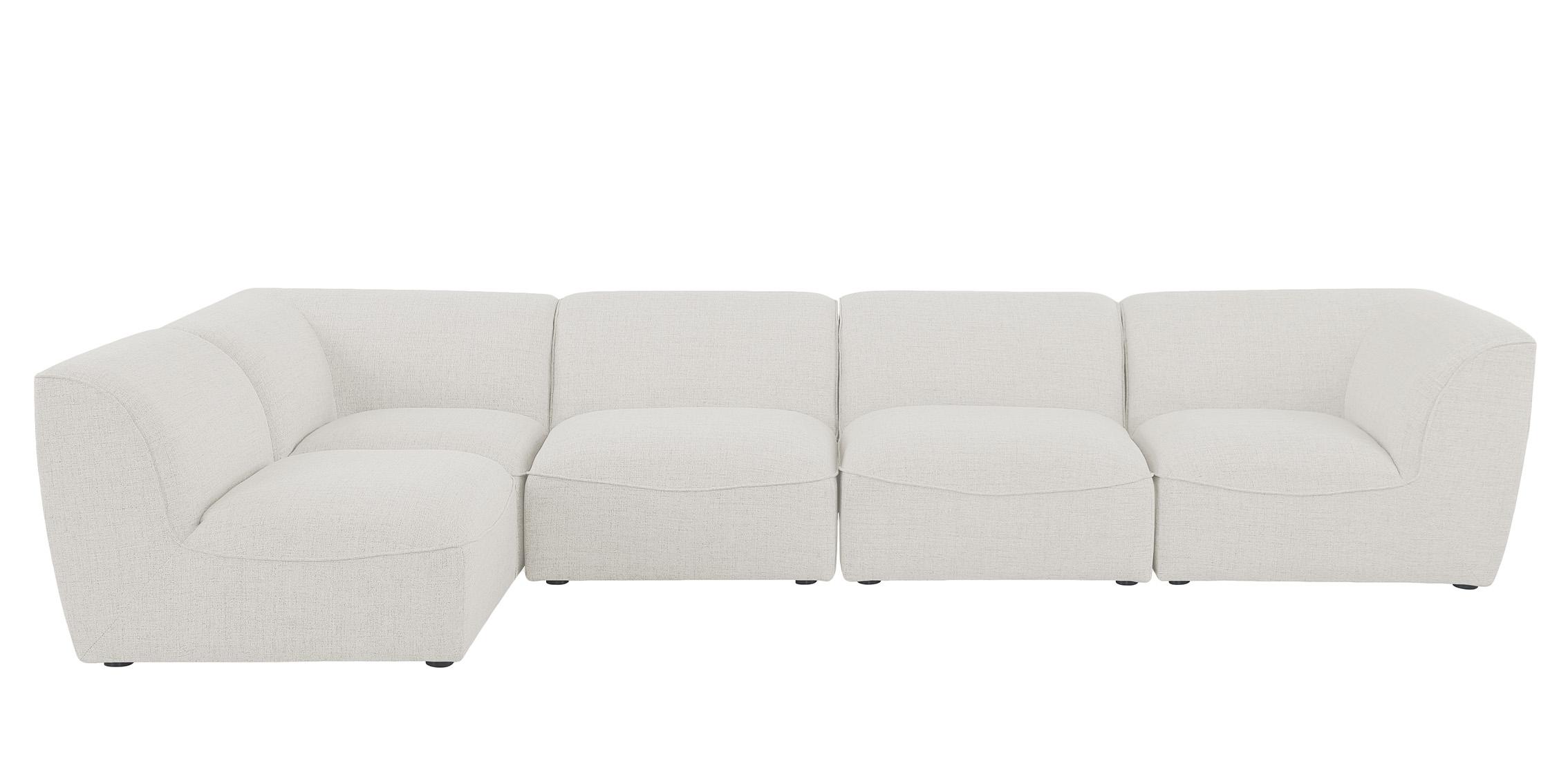 

    
683Cream-Sec5D Meridian Furniture Modular Sectional Sofa
