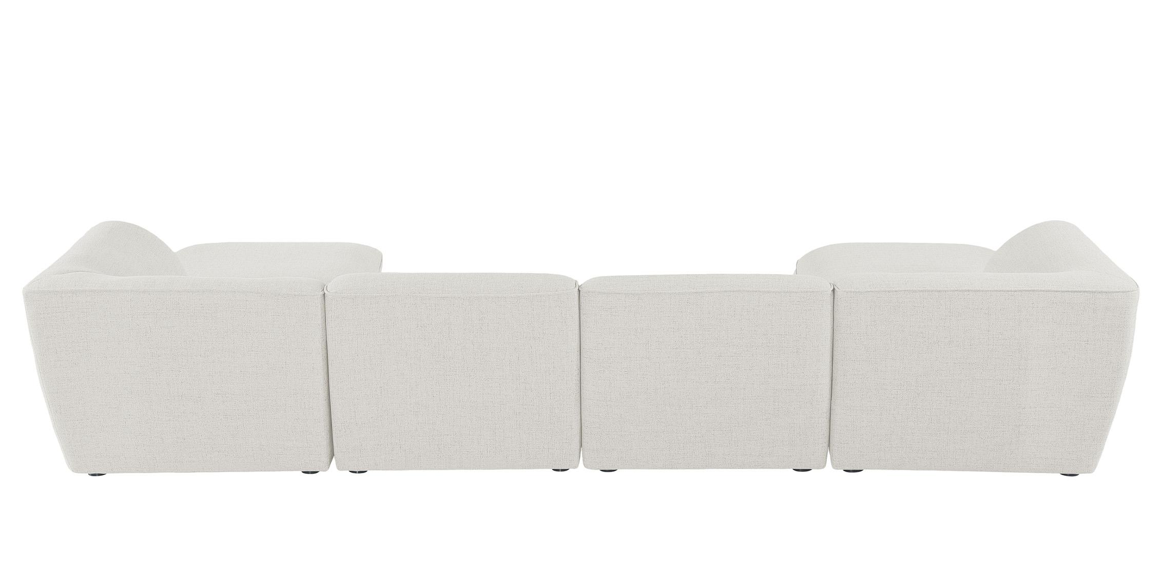 

    
683Cream-Sec6A Meridian Furniture Modular Sectional Sofa
