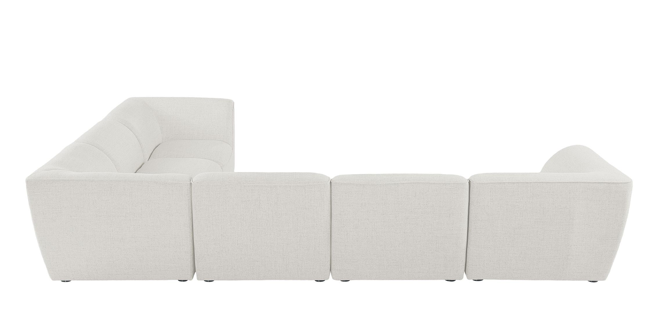

    
683Cream-Sec6B Meridian Furniture Modular Sectional Sofa

