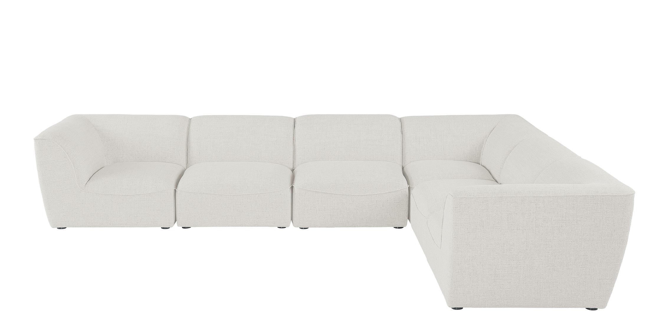 

        
Meridian Furniture MIRAMAR 683Cream-Sec6B Modular Sectional Sofa Cream Linen 94308264714

