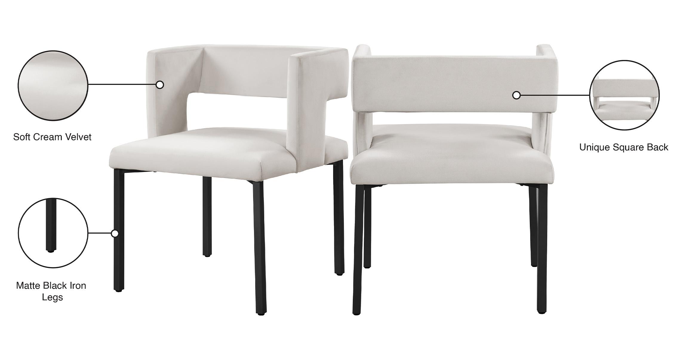 

    
968Cream-C Meridian Furniture Dining Chair Set
