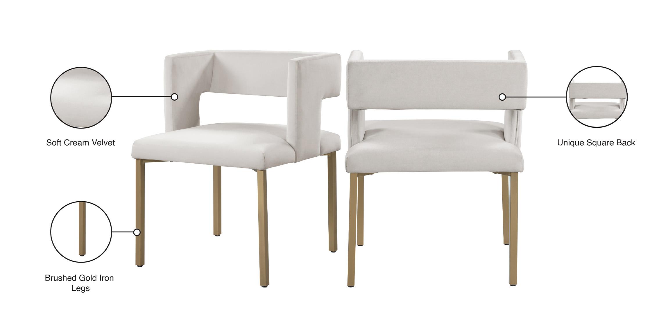 

    
967Cream-C Meridian Furniture Dining Chair Set
