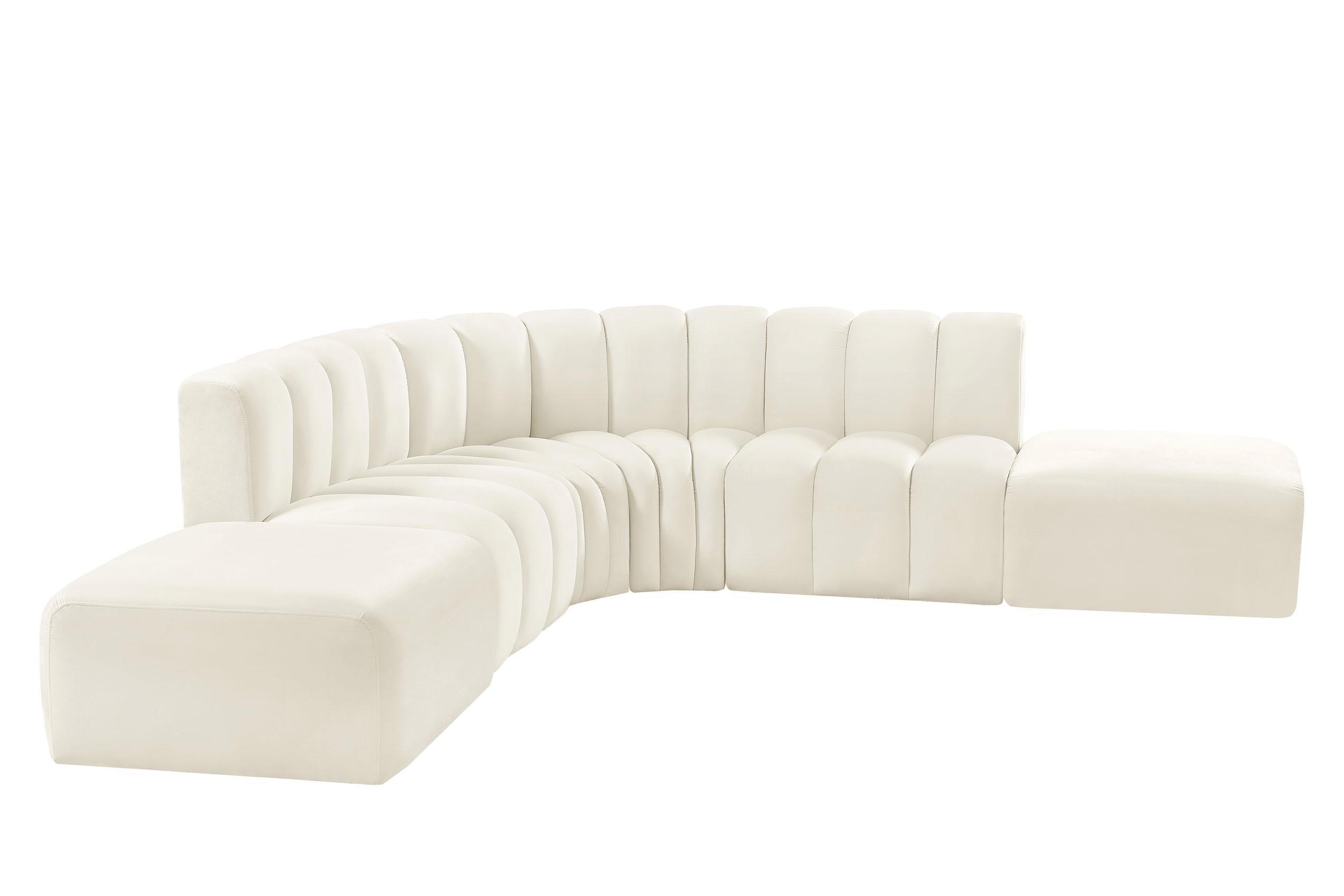 

    
Meridian Furniture ARC 103Cream-S6C Modular Sectional Sofa Cream 103Cream-S6C
