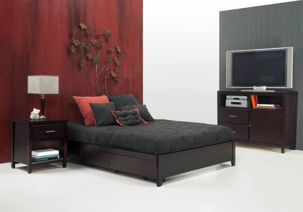 

    
SP23D7 Dark Espresso Finish King Storage Bed SIMPLE by Modus Furniture

