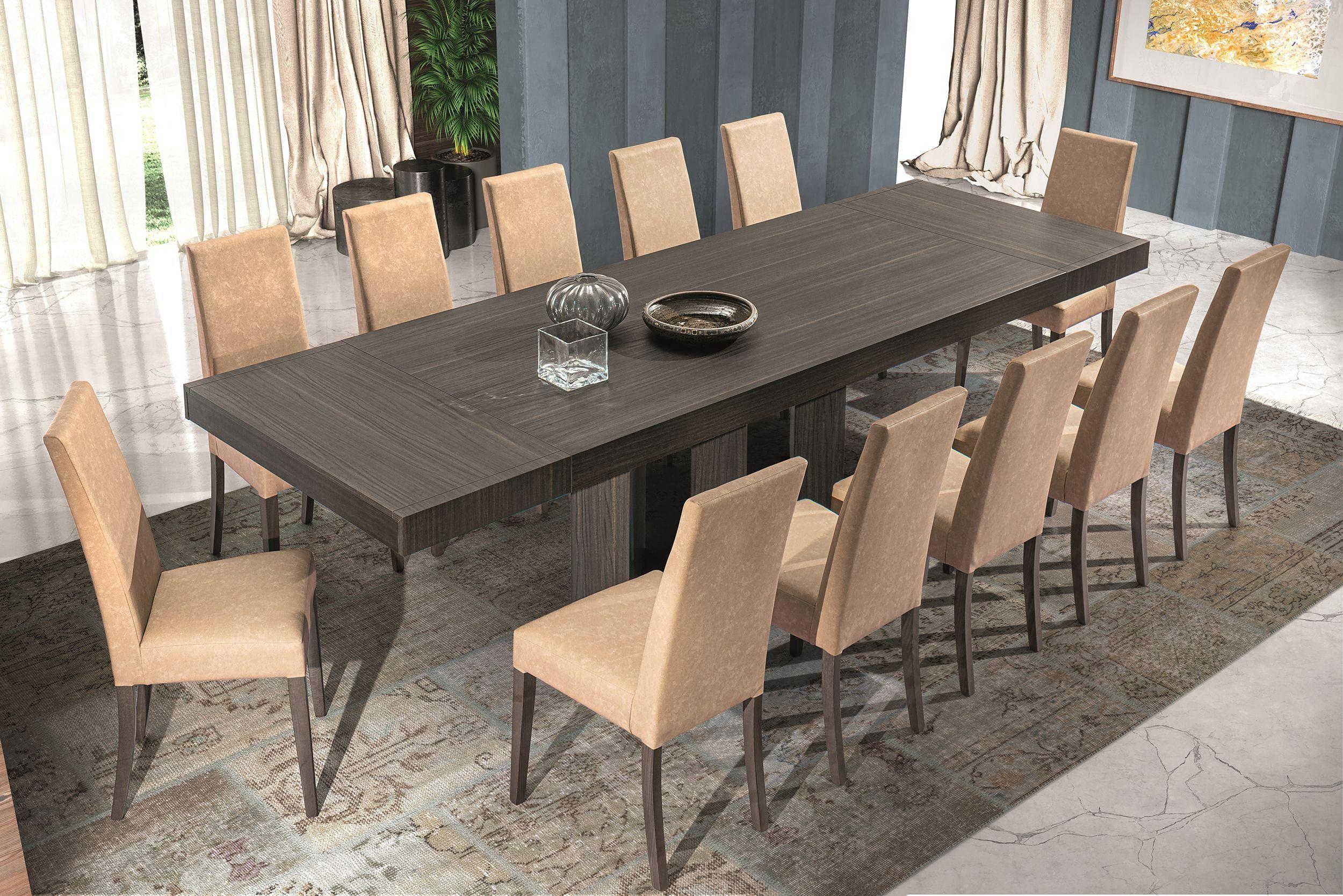 

    
Dark Eucalyptus Extendable Dining Table by VIG Nova Domus Unico
