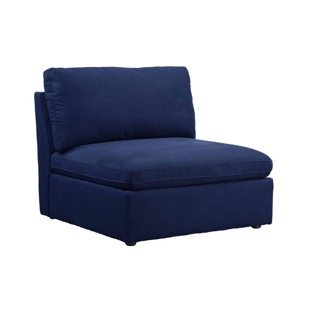 

    
Acme Furniture Crosby Modular Sectional Sofa Blue 56035-8-Sec Crosby
