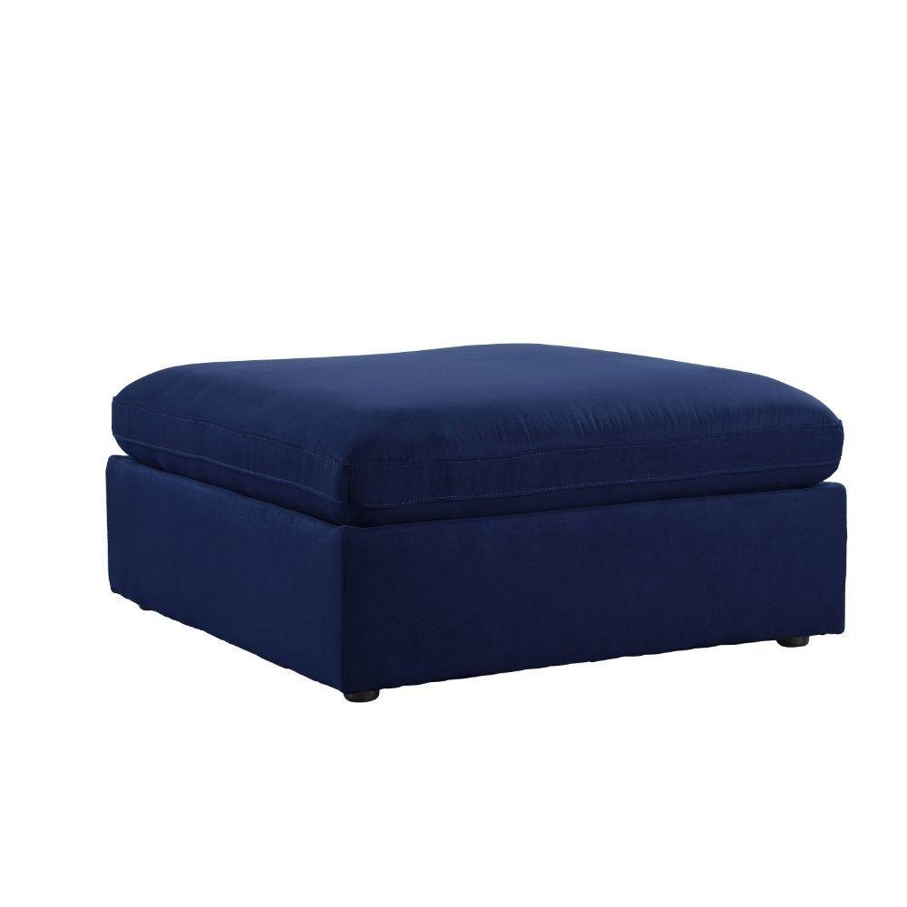 

    
 Order  Deep Blue Fabric Modular Sectional Sofa 56035-8-Sec ACME Crosby Contemporary
