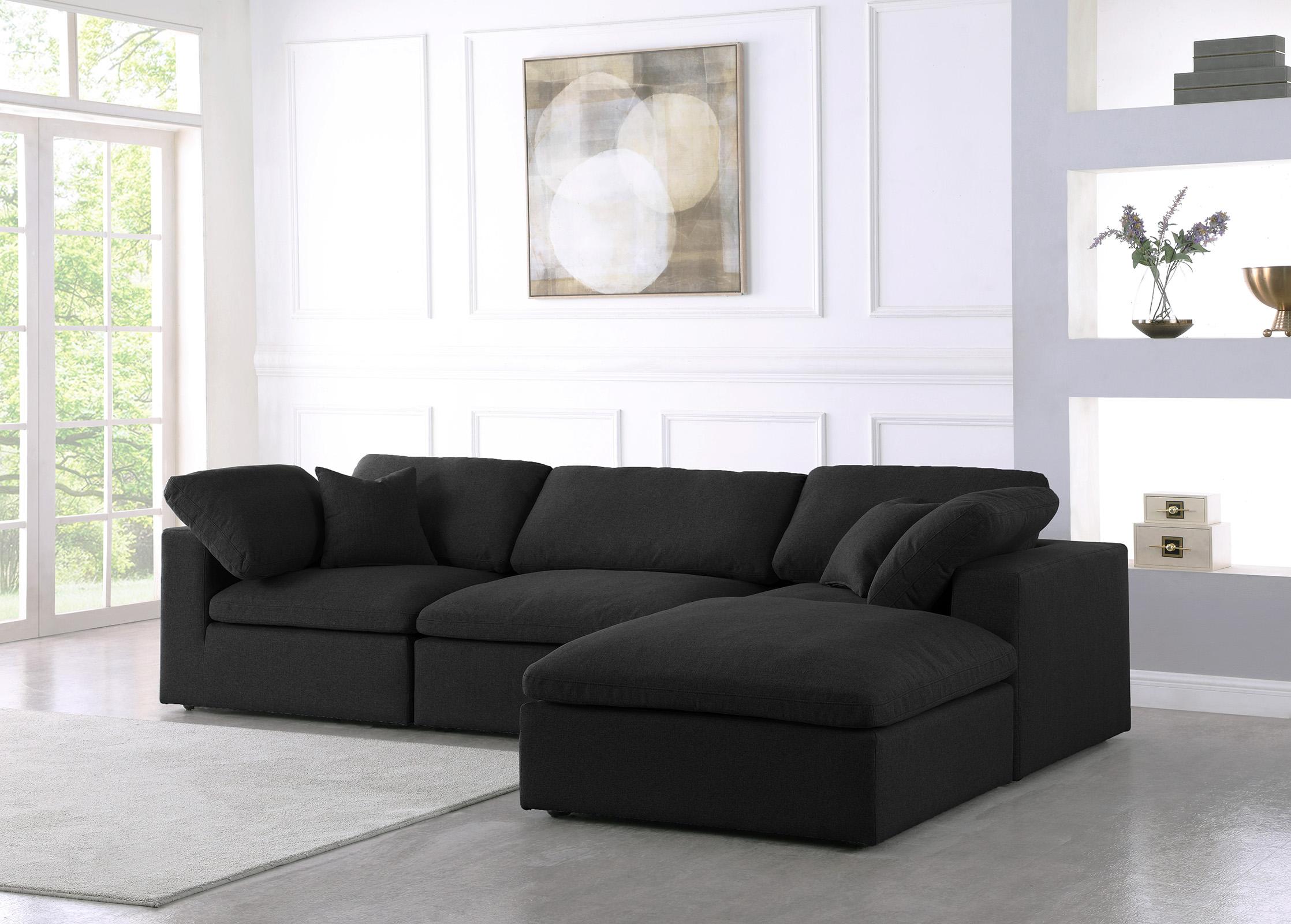 

        
Meridian Furniture SERENE 601Black-Sec4A Modular Sectional Black Linen 094308256962

