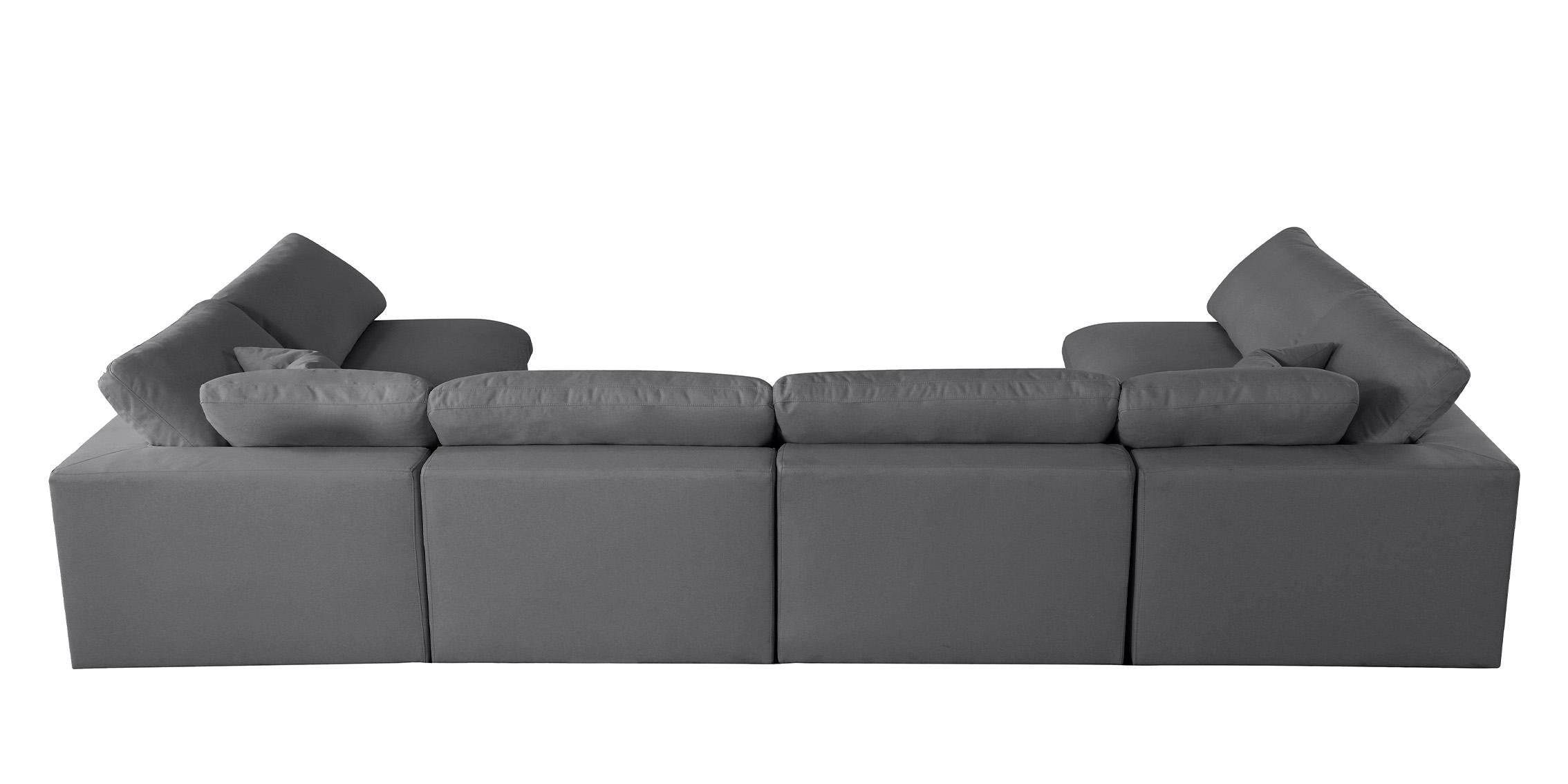 

        
Meridian Furniture SERENE 601Grey-Sec6D Modular Sectional Gray Linen 094308258027

