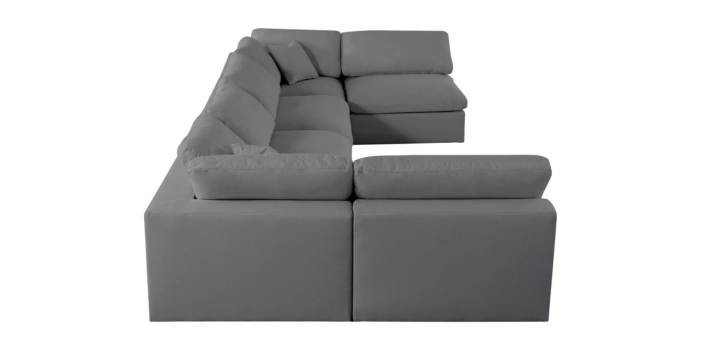 

    
601Grey-Sec6D Meridian Furniture Modular Sectional
