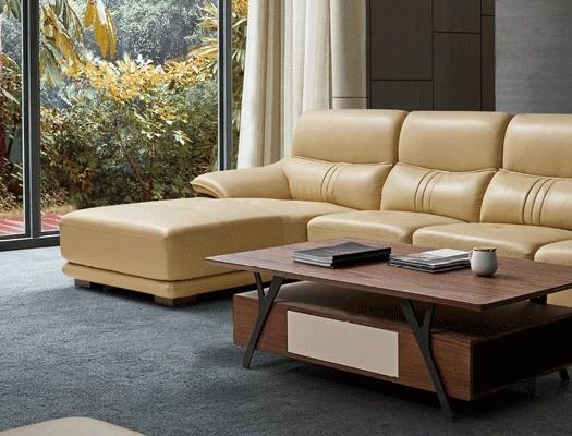 

    
Beige Italian Leather Sectional Sofa Left Hand Chase Contemporary  ESF 6015 SPECIAL ORDER PRODUCT
