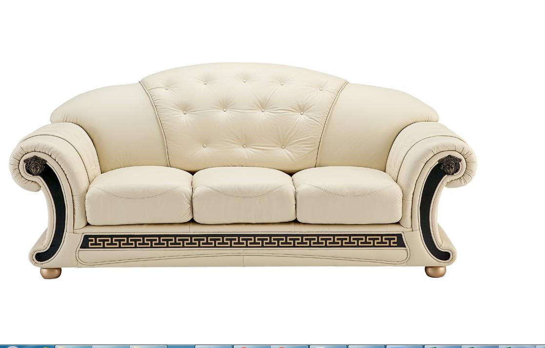 

    
ESF Apolo Ivory Sofa Loveseat and Chair Set Ivory ESF-Apolo-Ivory-3PC
