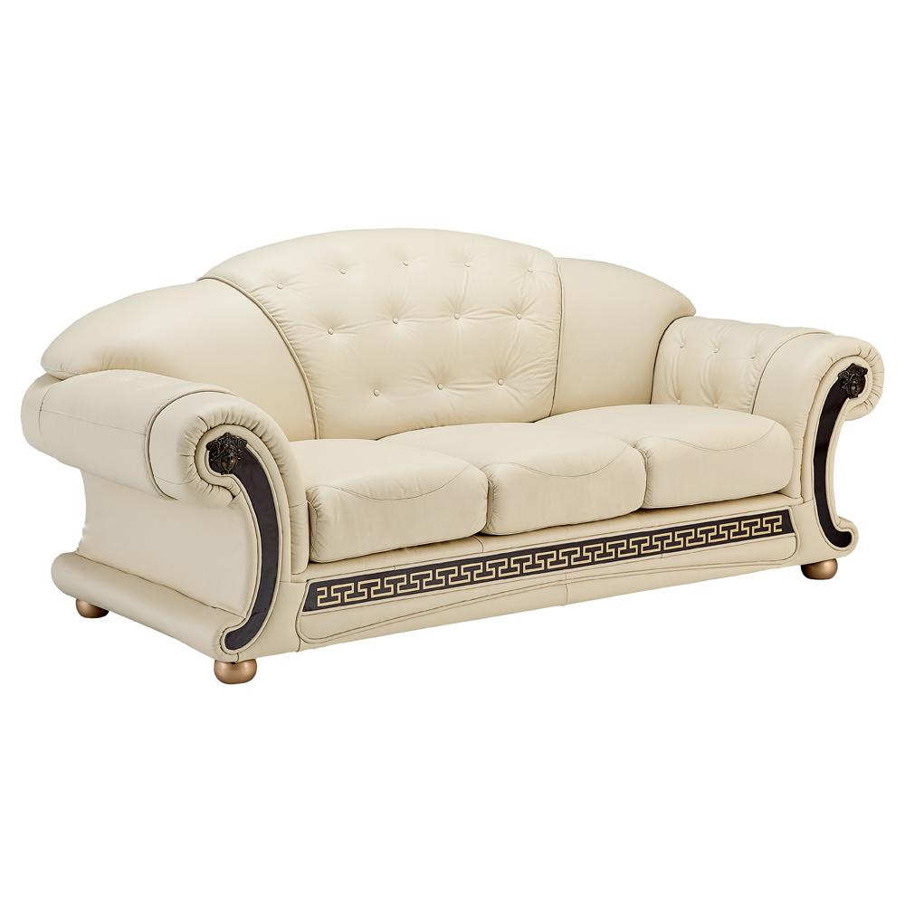 

                    
ESF Apolo Sofa and Loveseat Set Ivory Top grain leather Purchase 
