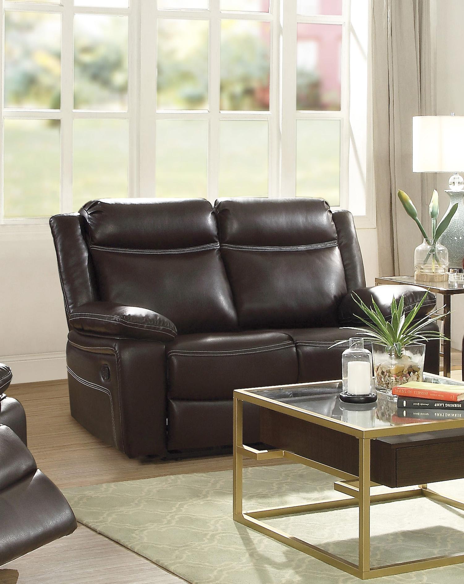 

        
Acme Furniture Corra-52050 Reclining Set Espresso Polyurethane 0840412139833
