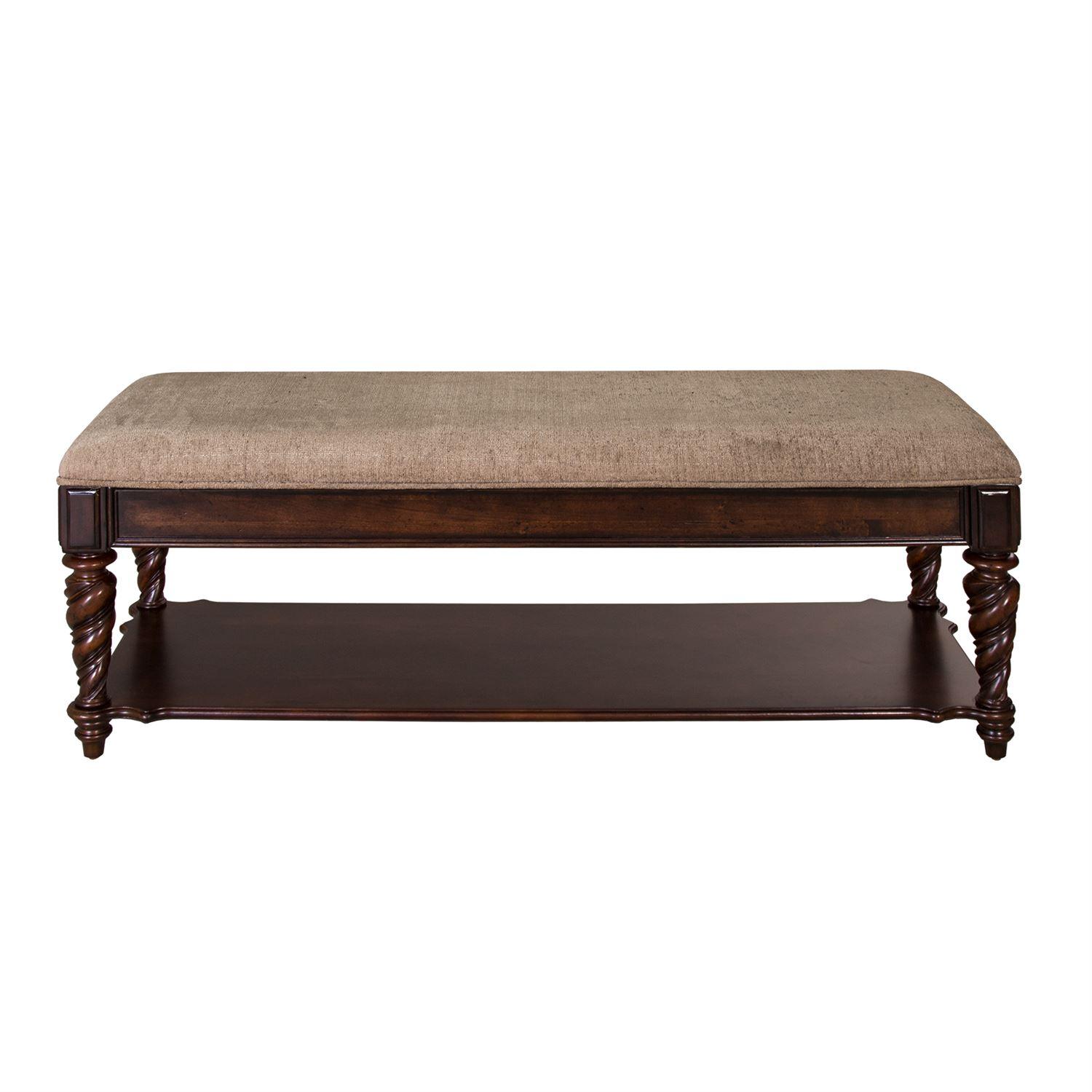 European Traditional Bench Arbor Place  (575-BR) Bench 575-BR47 in Brown 