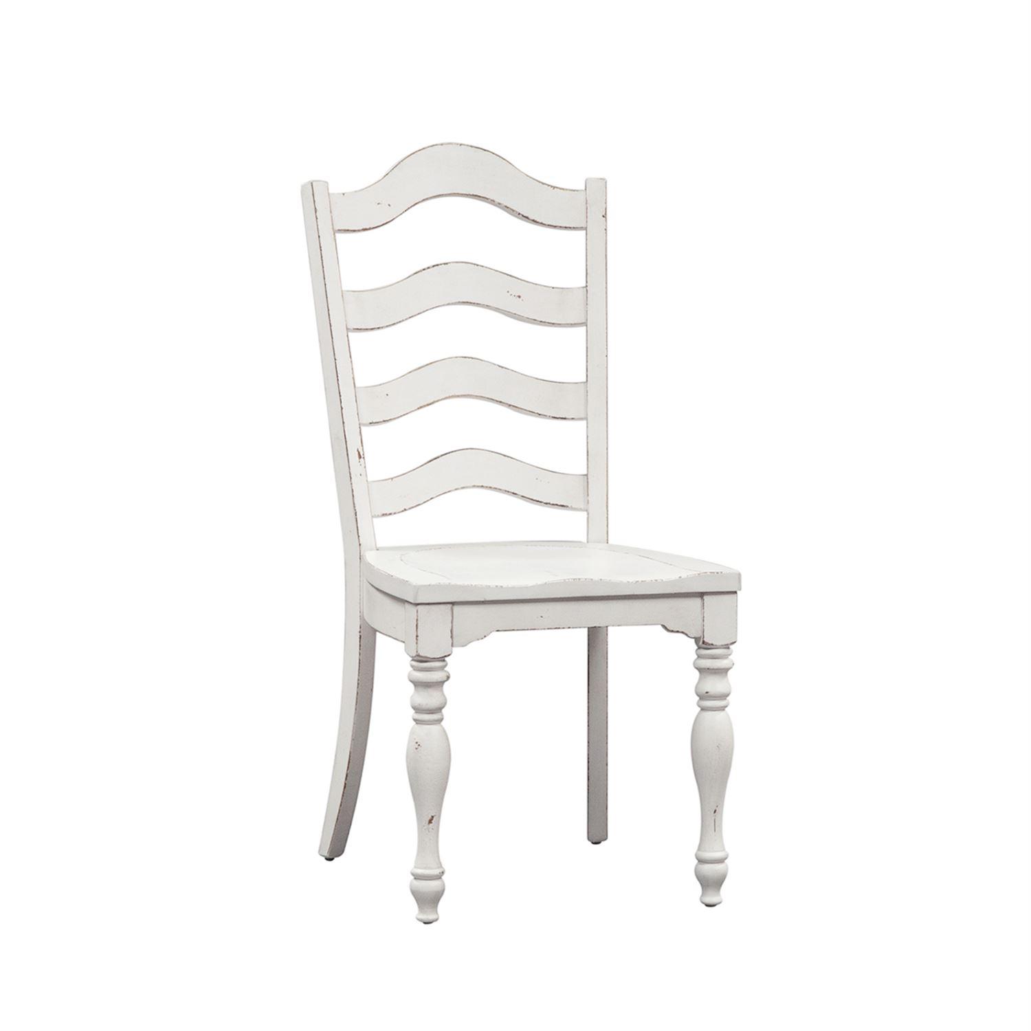 European Traditional Dining Chair Set Magnolia Manor  (244-CD) Dining Side Chair 244-C2000S-Set-2 in White 