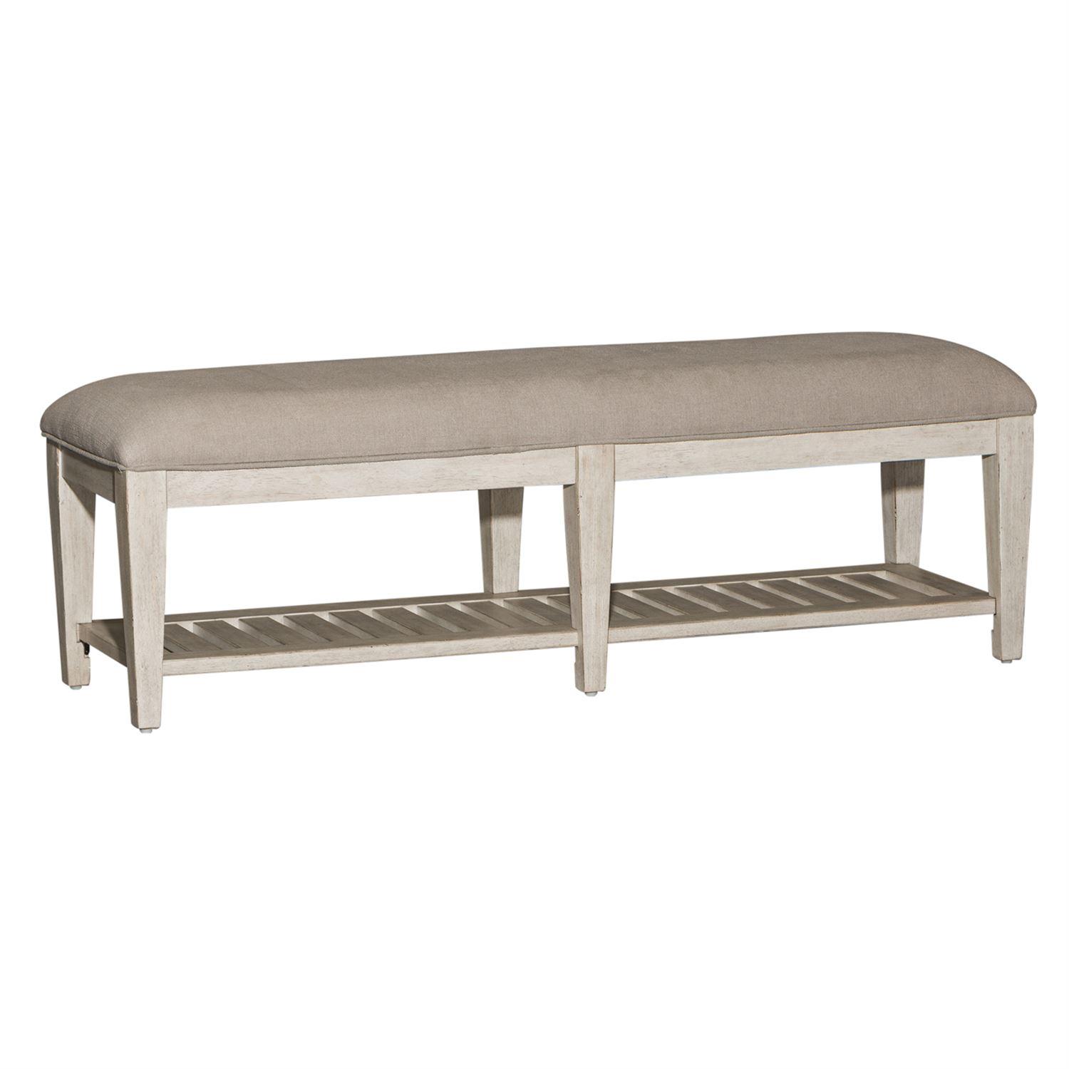 

    
Liberty Furniture Heartland  (824-BR) Bench Bench White 824-BR47
