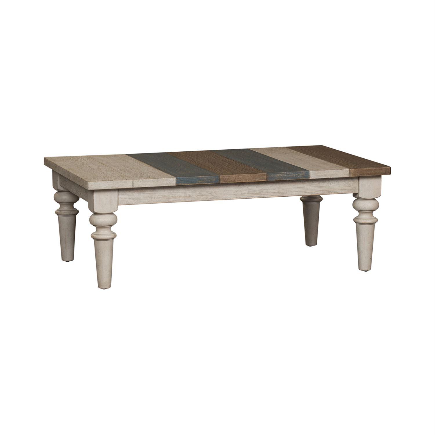 

    
Liberty Furniture Heartland  (824-OT) Coffee Table Coffee Table White 824-OT1013
