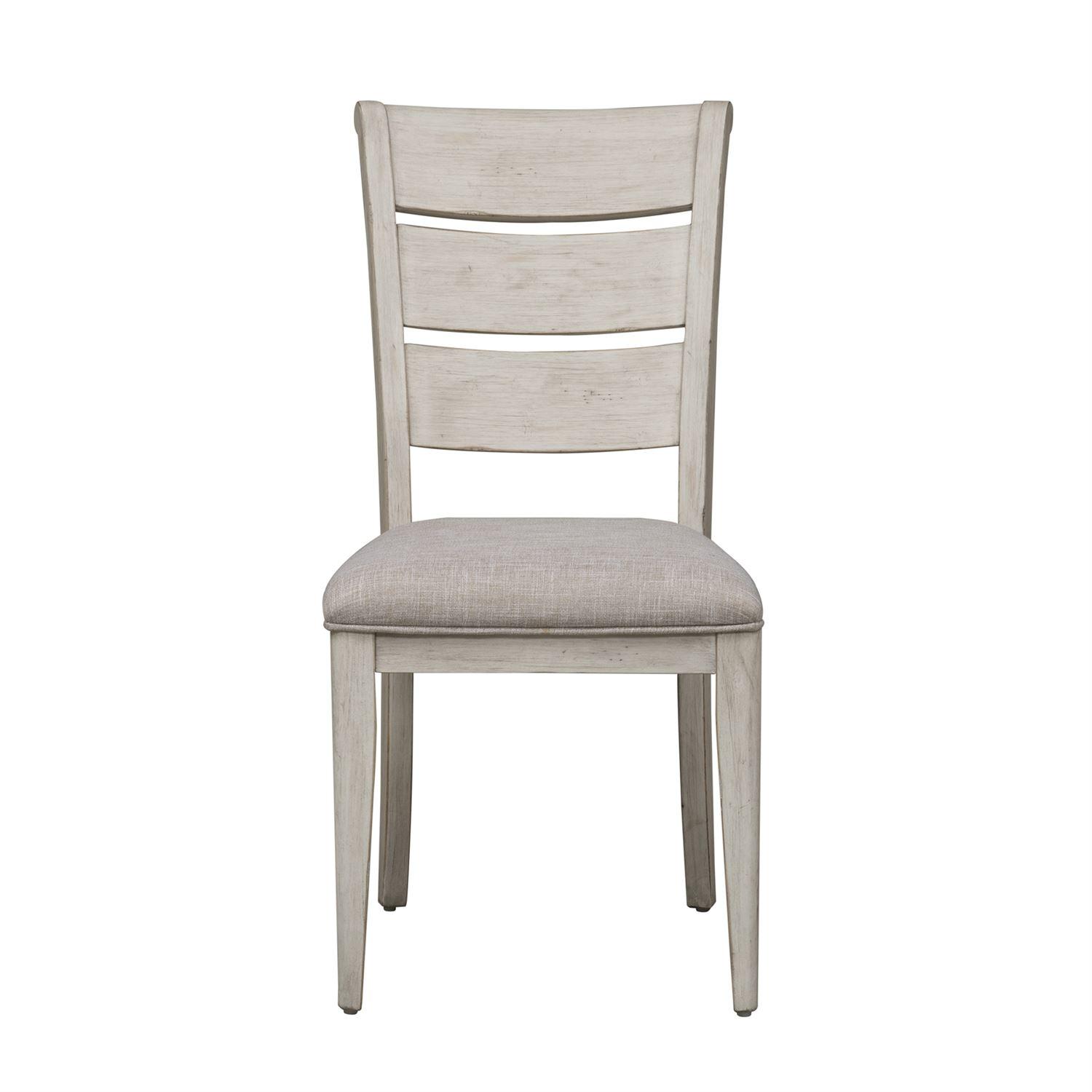 

    
Liberty Furniture Farmhouse Reimagined  (652-DR) Dining Side Chair Dining Side Chair White 652-C2001S-Set-2

