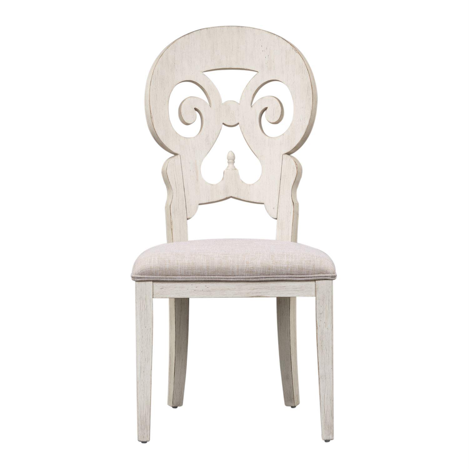

    
Liberty Furniture Farmhouse Reimagined  (652-DR) Dining Side Chair Dining Side Chair White 652-C6501S-Set-2
