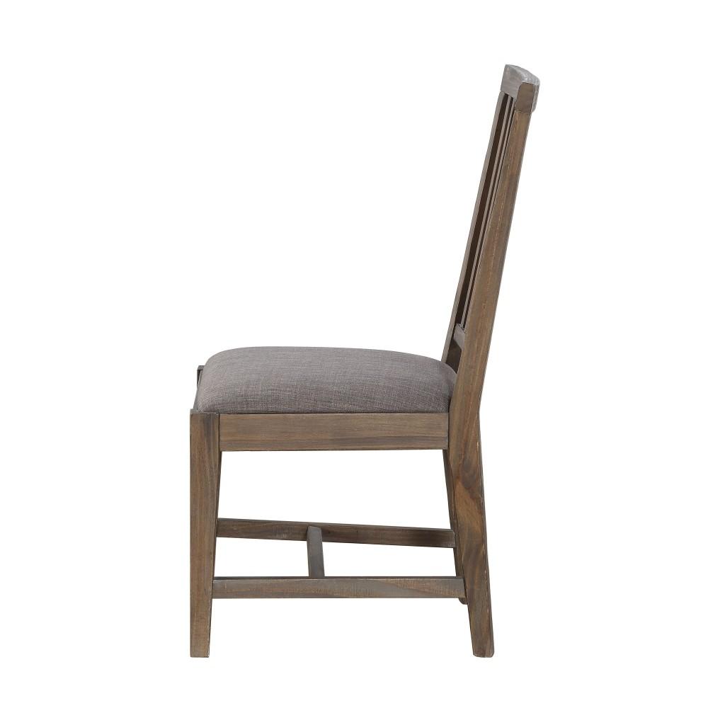 

                    
Modus Furniture AUTUMN Dining Chair Set Oak Fabric Purchase 
