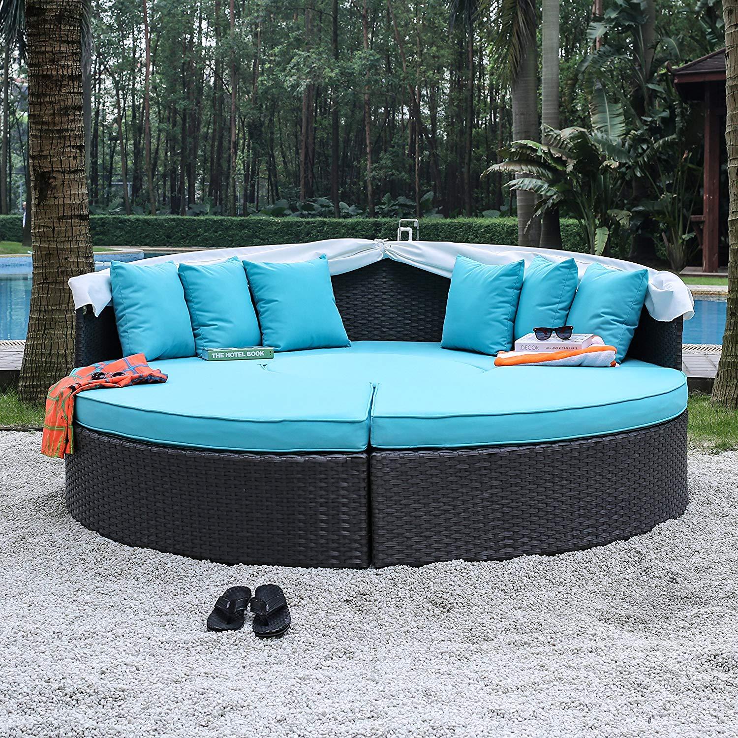 

    
CM-OS2117 Furniture of America Outdoor Daybed Set
