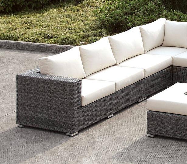 

    
Ivory & Gray L-Sectional Sofa Set 7 SOMANI CM-OS2128-SET7 Furniture of America
